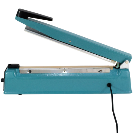 12inch Hand Impulse Sealer Heat Seal Machine Poly Sealing Free Element Grip