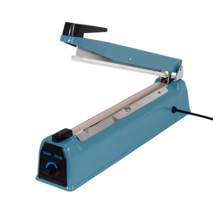 12inch Hand Impulse Sealer Heat Seal Machine Poly Sealing Free Element Grip