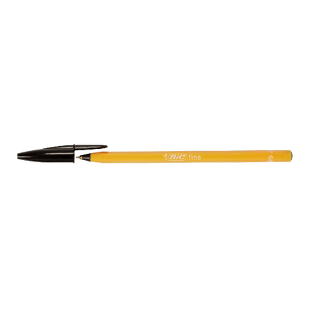 BiC Cristal Fine Ball Pen Orange Green