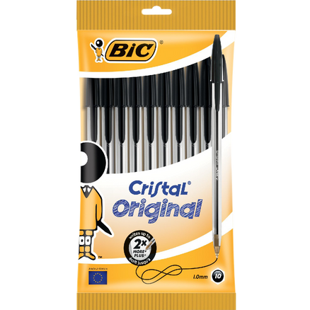 BiC Cristal Medium Ball Pen Pack of 10