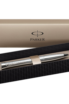 Parker Urban Metallic Chrome Trim Ball Pen Gift Boxed