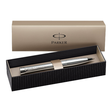 Parker Urban Metallic Chrome Trim Ball Pen Gift Boxed