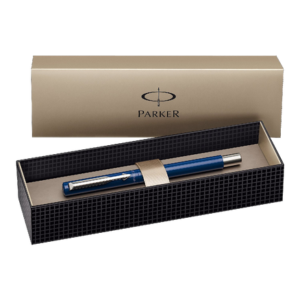 Parker Vector Black Medium Nib Fountain Pen Gift Boxed
