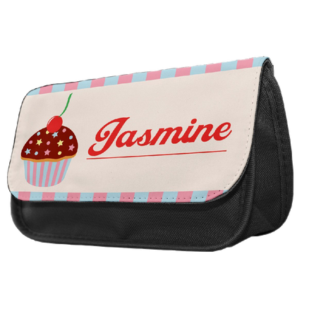 Personalised Golden Retriever Pup Pencil Make Up Case