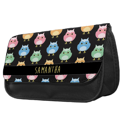 Personalised Golden Retriever Pup Pencil Make Up Case