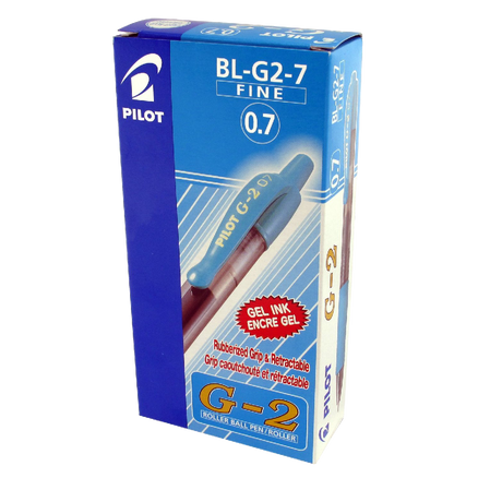 Pilot G207 Retractable Gel Rollerball Tip Box of 12 Red