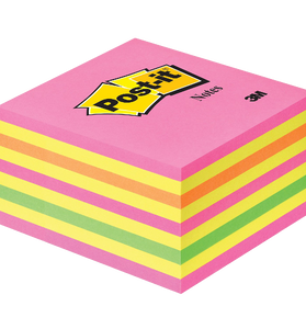 Post it Notes Canary Yellow 1 Cube 450 sheets 76 mm x 76 mm
