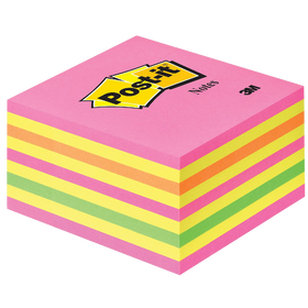 Post it Notes Canary Yellow 1 Cube 450 sheets 76 mm x 76 mm