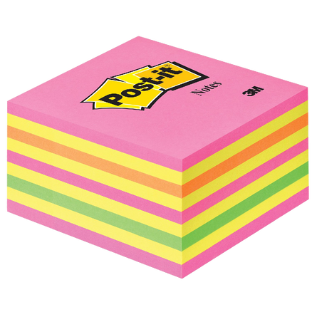 Post it Notes Canary Yellow 1 Cube 450 sheets 76 mm x 76 mm