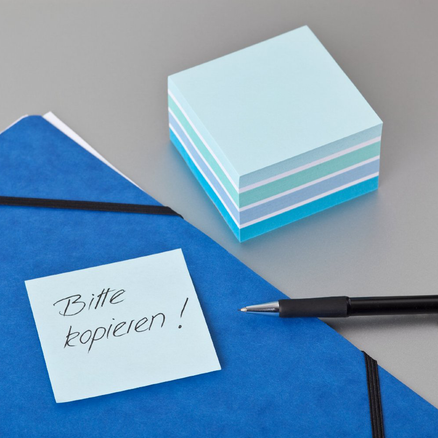 Post it Notes Canary Yellow 1 Cube 450 sheets 76 mm x 76 mm