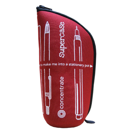 Supercase Pencilcase and Stationery Pot Designed